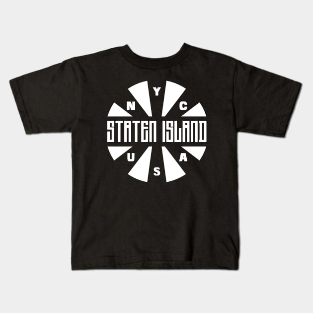 Staten Island Kids T-Shirt by colorsplash